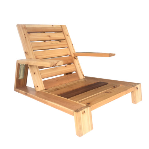 Ghế ADIRONDACK - gỗ Canada màu tự nhiên - Hình ảnh 2