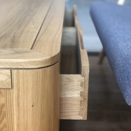 Bàn 2 hộc LOW TABLE - gỗ sồi màu tự nhiên - Hình ảnh 4