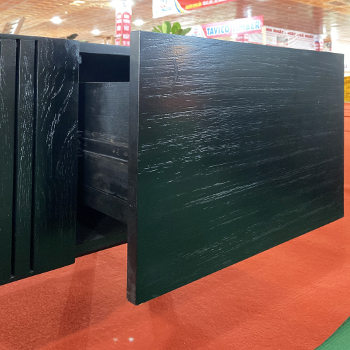 Kệ tivi DULCIE – Gỗ sồi màu đen - Hình ảnh 2