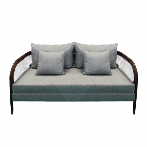 Bộ sofa VC-044 - Gỗ tần bì màu nâu - Đệm vải nỉ - Hình ảnh 2
