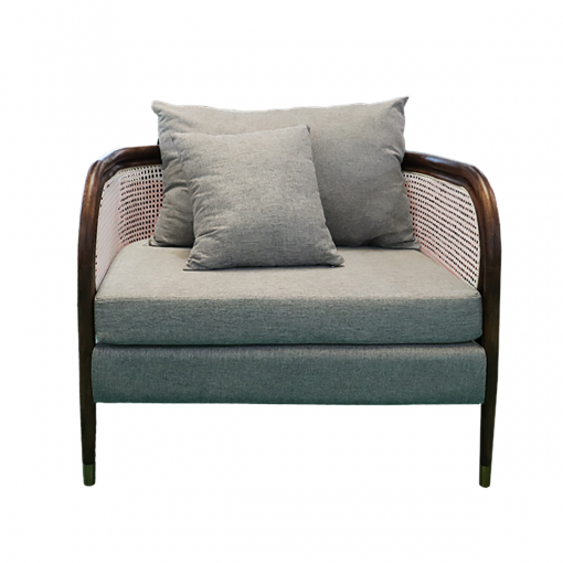 Bộ sofa VC-044 - Gỗ tần bì màu nâu - Đệm vải nỉ - Hình ảnh 3