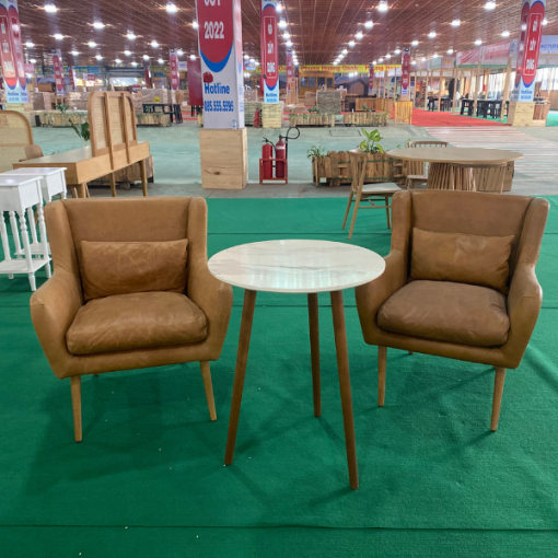 Bộ Sofa BERKLEY - Gỗ tràm màu nâu sáng
