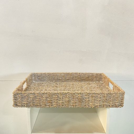 Khay đựng đồ hình chữ nhật - màu tự nhiên