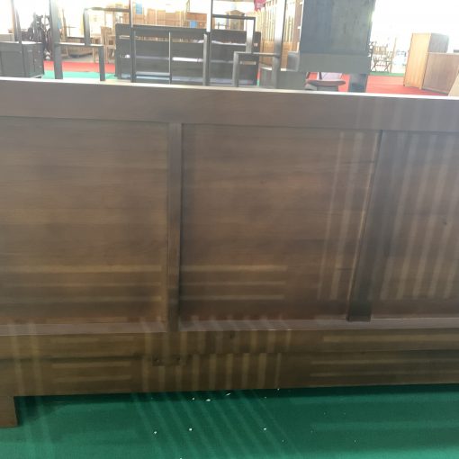 Giường ngủ gỗ Kami 1,6m - gỗ sồi màu nâu - Hình ảnh 6