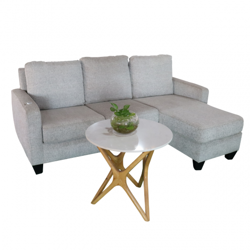 Bộ sofa góc L - Màu xám tro