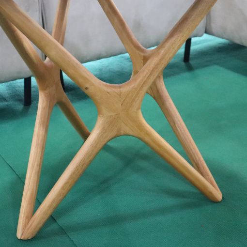 Bộ Sofa Góc L - Khung gỗ bọc nỉ màu da - Hình ảnh 5