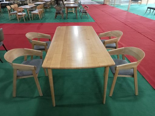 Bộ bàn ăn - gỗ tần bì 4 ghế