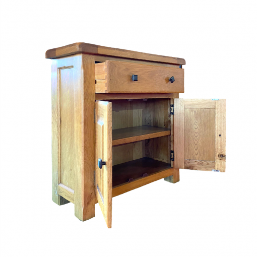 Tủ vật dụng - Gỗ sồi màu tự nhiên - Hình ảnh 2