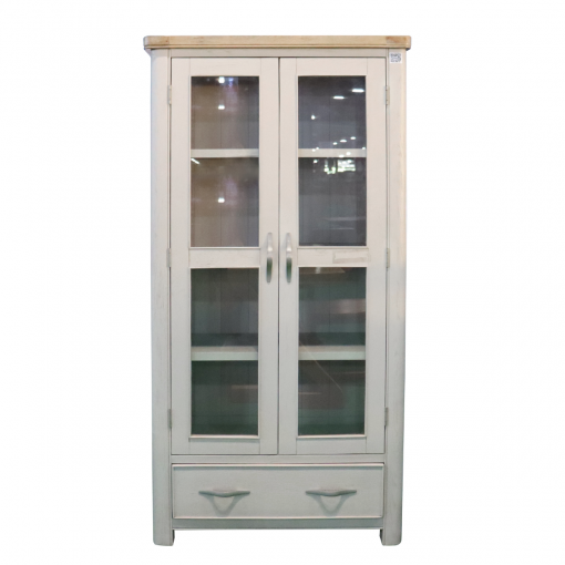 Tủ đa năng 2 cửa - Gỗ sồi màu xám