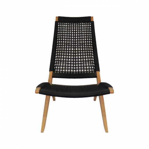 Ghế Lisa Lounge Chair - Dây đen caro