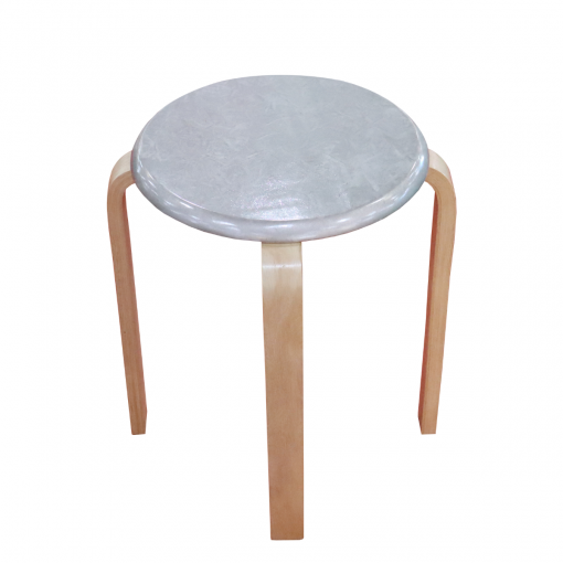 Bộ bàn ăn giả đá - Gỗ cao su nhiều màu - Hình ảnh 5