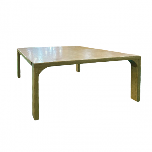 Bàn cà phê gỗ sồi màu tự nhiên - Hình ảnh 2