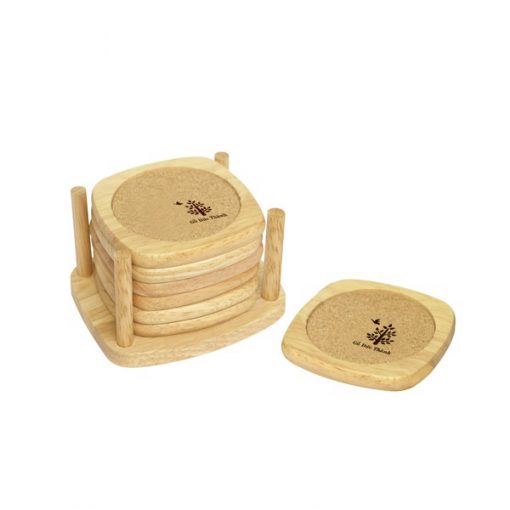 Bộ lót ly bầu bần, bộ 6 cái