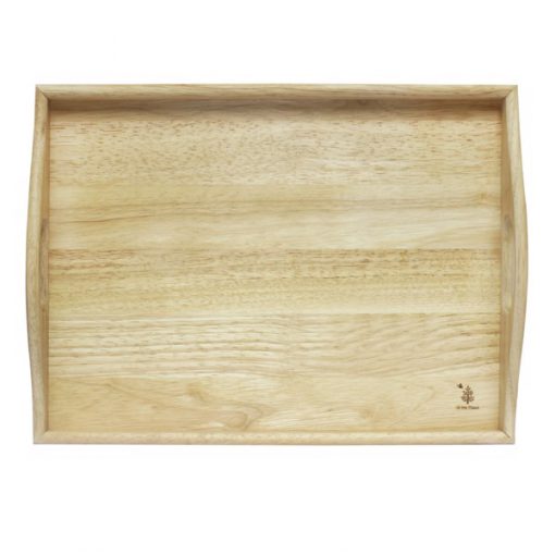 Khay đáy gỗ lớn - Gỗ cao su