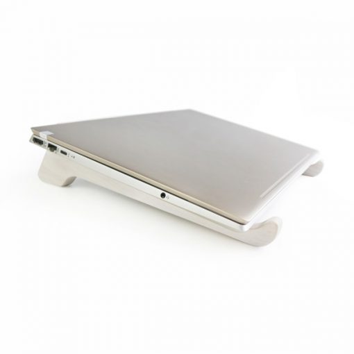 Đế để laptop - Gỗ cao su - Hình ảnh 2