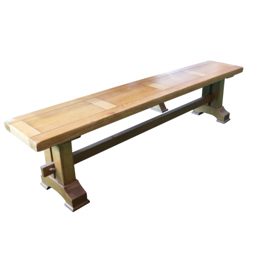 Bộ bàn ăn chữ X - Gỗ sồi màu tự nhiên - Hình ảnh 5