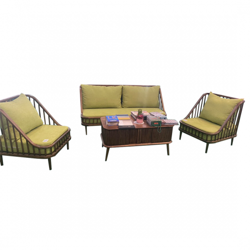 Bộ sofa KBH - nệm xanh cốm