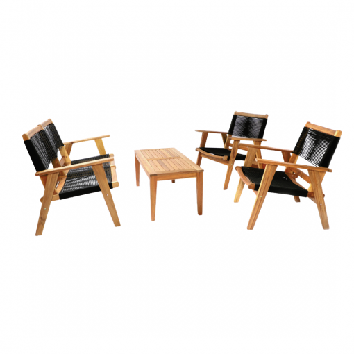 Bộ sofa Kingswood - Gỗ tràm màu tự nhiên