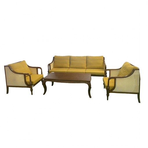 Bộ sofa VC-097 - Gỗ tần bì màu nâu