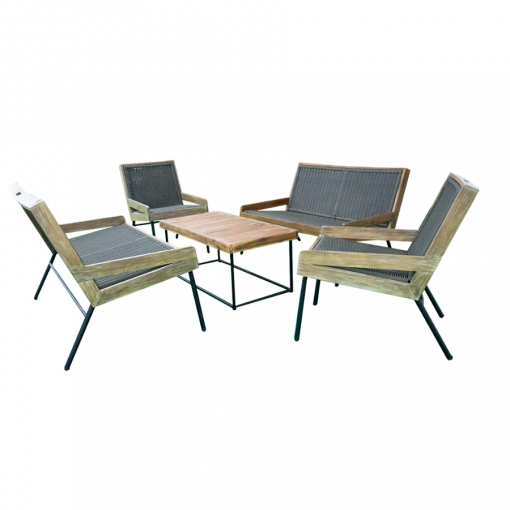Bộ sofa Fly - Đan dây xám
