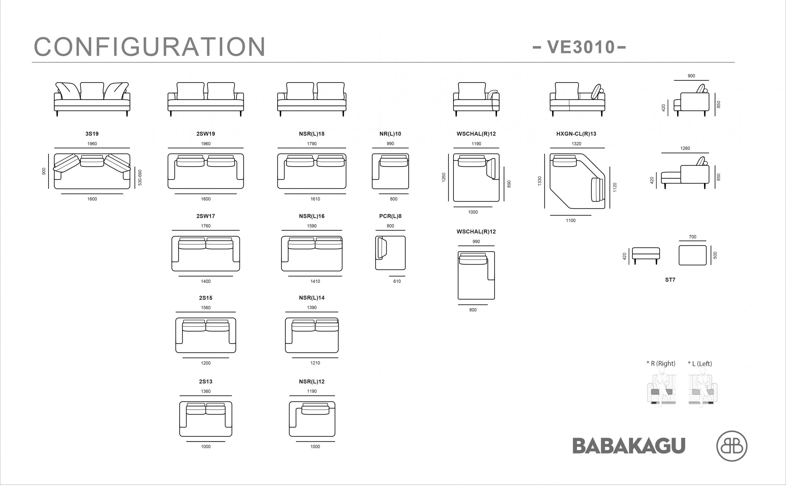 Bộ Sofa VE3010 - Hình ảnh 2